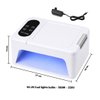 Imagen de Lampara UV cabina para uñas 96 Luces led - con apoya manos acolchonado