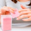 Imagen de Toallitas sin pelusa para uñas-rosadas