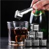 Imagen de Cubitos de hielo set acero inox con pinza
