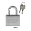 Imagen de Candado metal 60 mm + juego x 3 llaves