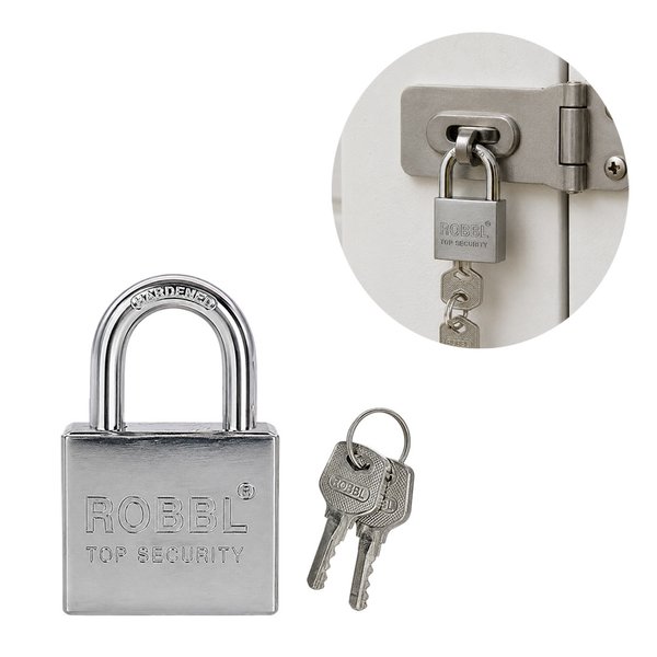 Imagen de Candado metal con 3 llaves