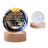 Imagen de Lámpara LED bola de cristal luna planeta mapamundi USB