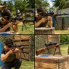 Imagen de Rifle de Juguete con mira Telescopica, soporte campo silenciador