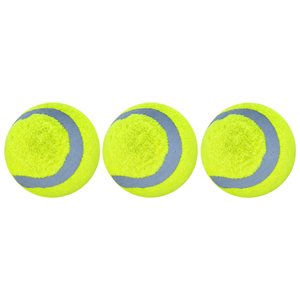 Imagen de Pelota para perro diseño tenis 3 unidades