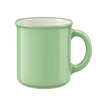 Imagen de Taza ceramica blanco interior borde negro 9,2x8,6cm-varios c