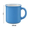 Imagen de Taza ceramica blanco interior borde negro 9,2x8,6cm-varios c