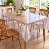Imagen de Mantel de PVC transparente rectangular 183x137cm