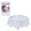 Imagen de Mantel de PVC transparente redondo 152cm