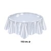 Imagen de Mantel de PVC transparente redondo 152cm