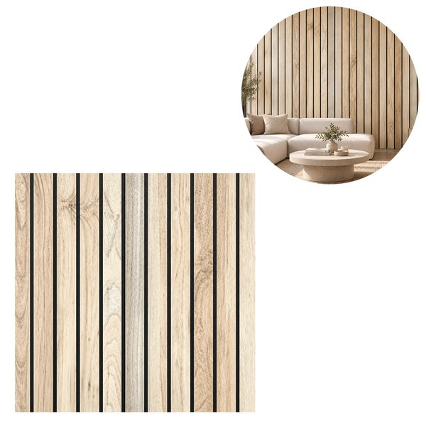 Imagen de Rollo adhesivo simil wpc - Revestimiento rollo de 3 mt x 60cm