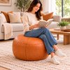 Imagen de Puff en Eco cuero  - Colores lisos