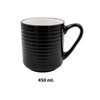 Imagen de Taza ceramica 9,5x10cm.-negro mate