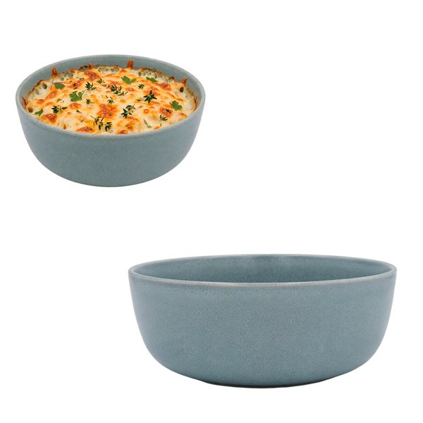 Imagen de Bowl ceramica gris 17x6,5cm.