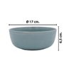 Imagen de Bowl ceramica gris 17x6,5cm.