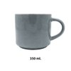 Imagen de Taza ceramica gris 9x8,5cm.