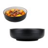 Imagen de Plato ceramica hondo 18x5,5-borde alto oscuro