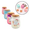 Imagen de Vela aromatica en frasco C/U 15x6,5cm-4 colores