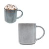 Imagen de Taza ceramica mate 8,5x8,5cm-exterior ondeado