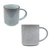 Imagen de Taza ceramica mate 8,5x8,5cm-exterior ondeado