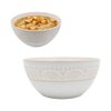 Imagen de Bowl ceramica blanco 15,5x7,5cm-borde estampado