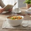 Imagen de Bowl ceramica blanco 15,5x7,5cm-borde estampado
