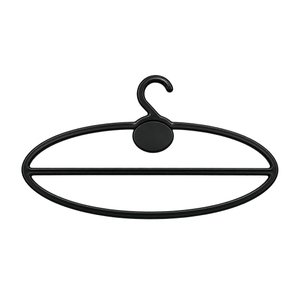 Imagen de Percha plastica oval para bufanda o chalina- 25,5x13,5cm - n