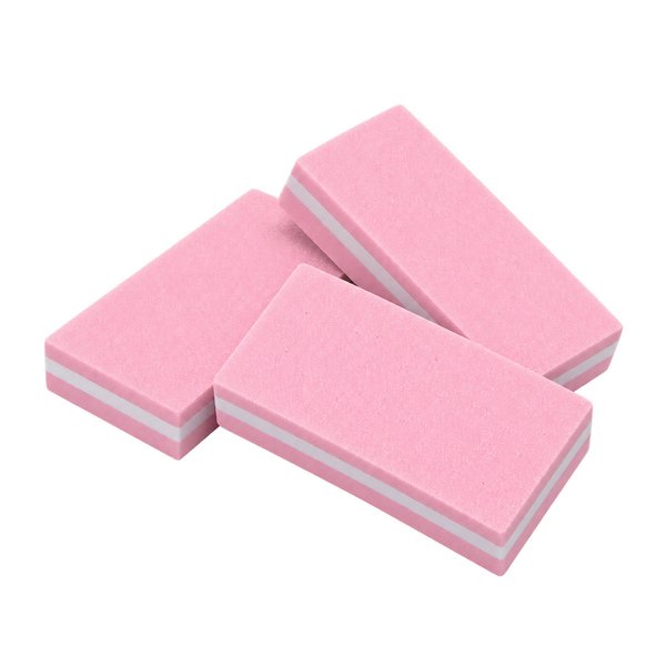 Imagen de Lima de uñas doble cara bloque 100/180 - 3 pcs
