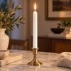 Imagen de Velas blancas x 10pc-18,5x1,6cm-4,5 horas en caja exhibidora