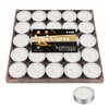 Imagen de Velas blancas chatas x 50 unidades
