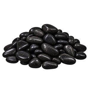 Imagen de Piedras negras en bolsa red - 500gr