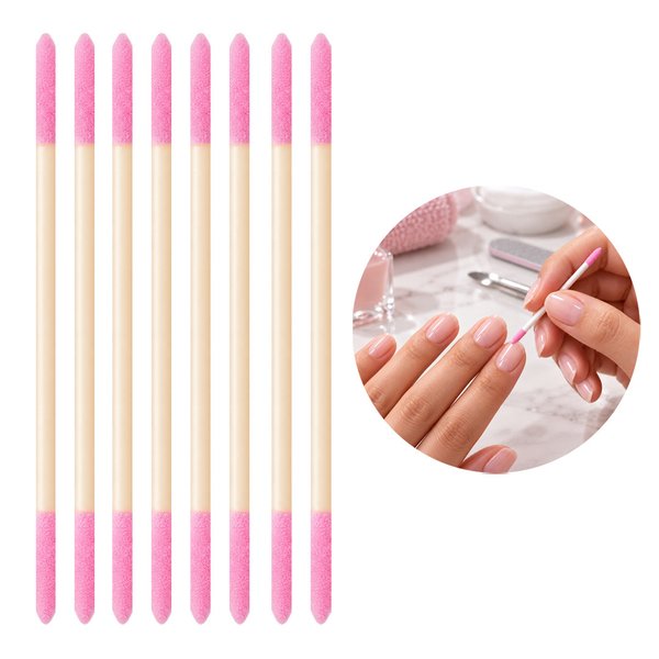 Imagen de Hisopo de algodón-palito madera-uñas