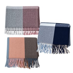Imagen de Chalina estampada cuadrille polyester - 90x180cm-  DISEÑOS SURTIDOS