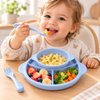 Imagen de Plato infantil con divisiones-plato hondo-cubiertos-plastico