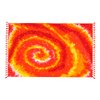 Imagen de Pareo estampado 165x114cm seda artificial con flecos