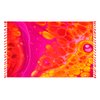 Imagen de Pareo estampado 165x114cm seda artificial con flecos