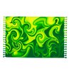 Imagen de Pareo estampado 165x114cm seda artificial con flecos