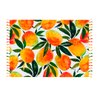 Imagen de Pareo estampado 165x114cm seda artificial con flecos