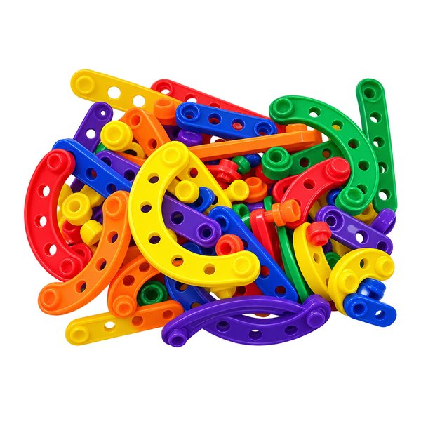 Imagen de Bloques de armar en bolsa- 28x19cm.