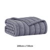 Imagen de Frazada polar a rayas colores lisos-200X150cm - 5 colores