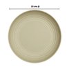 Imagen de Plato plastico PP 22x3cm. - 4 colores
