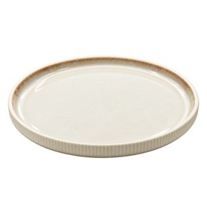 Imagen de Plato ceramica brilloso 10,5inch-borde oscuro esfumado