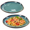 Imagen de Plato ceramica brilloso verde 10,75inch