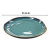 Imagen de Plato ceramica brilloso verde 10,75inch
