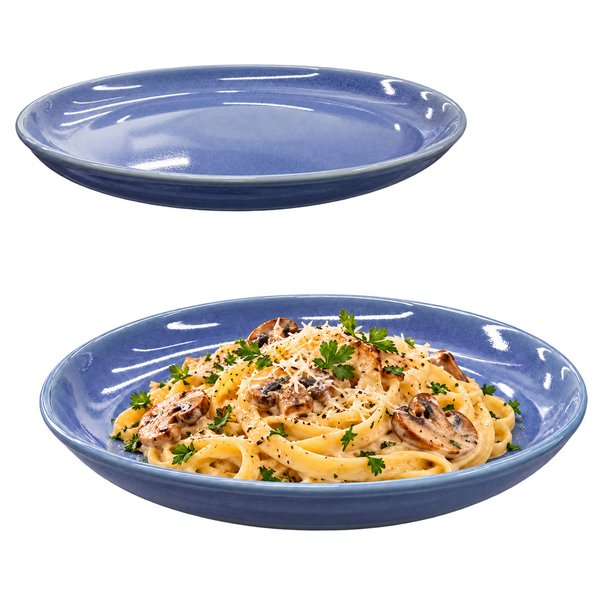 Imagen de Plato ceramica azul 10inch