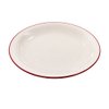 Imagen de Plato ceramica redondo circulos color -26,5cm.-4 colores