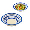 Imagen de Plato ceramica redondo hondo circulos color -20cm.-colores s