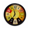 Imagen de Reloj de pared redondo colores sectorizados 29,5cm
