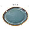 Imagen de Plato ceramica brilloso verde 8,5inch
