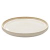 Imagen de Plato ceramica brilloso 8,5inch-borde oscuro esfumado