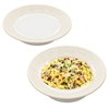 Imagen de Plato ceramica blanco 8inch-borde estampado